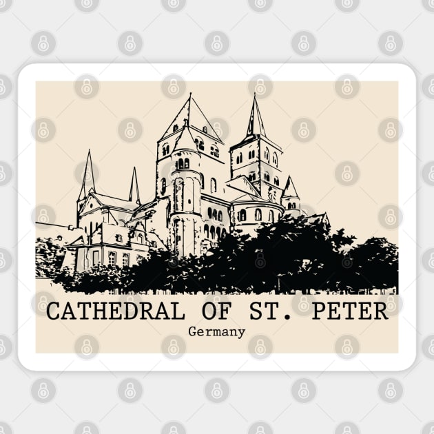 Cathedral of St. Peter - Germany Magnet by Lakeric